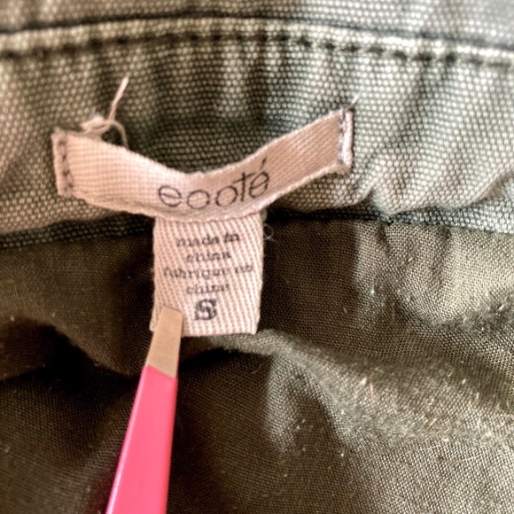 Anthropologie Ecote Olive Green Utility Jacket - Picture 5 of 11